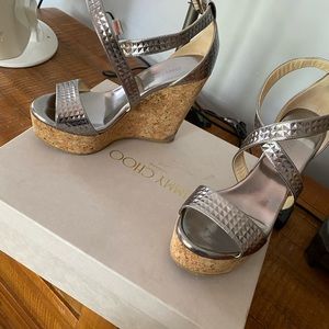 Jimmy Choo Wedge Sandals